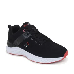 Columbus Men's Black Running Shoes image 2