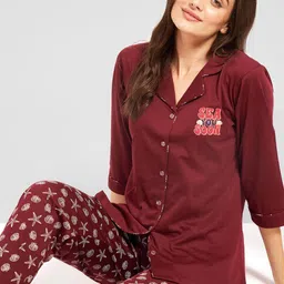 AV2 Women Printed Pure Cotton Night suit-picture-39