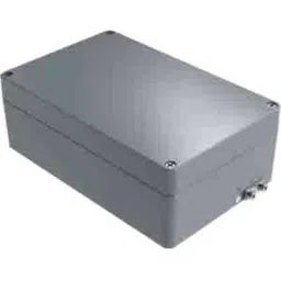 RS PRO Grey Die Cast Aluminium Enclosure, IP66, IK09, Grey Lid, 101 x 280 x 180 mm Model No 2131644-image-88