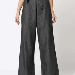Tripursundari Fashion Women Relaxed Mid-Rise Trousers-image-90