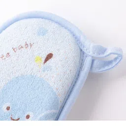 fab n funky Bath Sponge Dolphin Print - Blue image 3