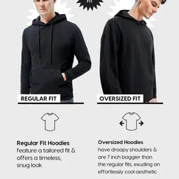 Bewakoof Heavy Duty Men Printed Hooded Sweatshirt image 5