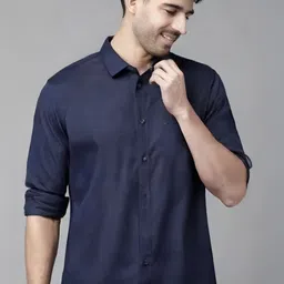 MAYKR Men Opaque Casual Shirt-picture-27