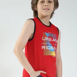 Monte Carlo Boys Typography 2 Printed Pure Cotton Applique T-shirt image 2