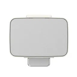 OBSESSIONS Stainless Steel Step Dustbin with Liner, 15 Litres, Vanilla-Cream image 2