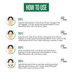 nature's essence Natures Essence Gentle Fruit Facial Kit, For 3 Uses image 5