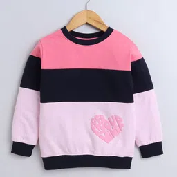 BUMZEE Girls Colourblocked Sweatshirt-image-49