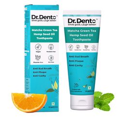 Dr.Dento Matcha Green Tea Natural Toothpaste - 125 g-picture-30