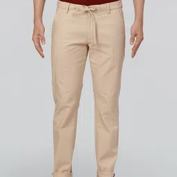 Ethnix by Raymond Men Relaxed Straight Leg Trousers-picture-30
