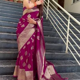 Ehaircare Woven Design Zari Saree-picture-37