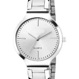 Miss Perfect Unisex Dial & Stainless Steel Bracelet Style Straps Analogue Watch +S-1-image-60