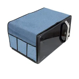 The Furnishing Tree Waterproof & Dustproof PVC Microwave Oven Top Cover with 6 Utility Pockets Pin-picture-31