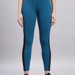Label nyc apparel Women Color-Blocked Slim-Fit Rapid-Dry Tights-image-51