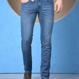 Canary London Men Smart Skinny Fit Clean Look No Fade Stretchable Cotton Jeans-image-26