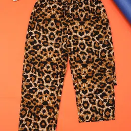 Cutiekins Girls Casual Animal Print Palazzo-image-93