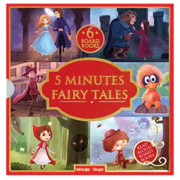 Wonder House Books 5 Minutes Fairy Tales Set of 6 - English image 2