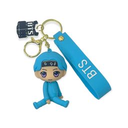 AUGEN BTS Suga Action Figure Keychain-picture-21
