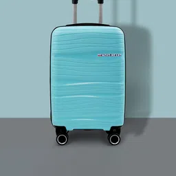 MOVE-MEANT Textured Hard-Sided Cabin Trolley Suitcase image 1