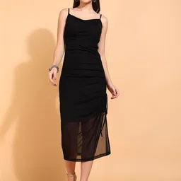 DressBerry Sheath Midi Dress-image-17