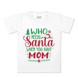 Arvesa Kids Typography Printed Applique T-shirt-picture-34