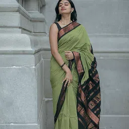 Anjaneya Sarees Mukaish Silk Blend Designer Banarasi Saree-picture-34