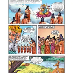 Amar Chitra Katha Saptarshi The Seven Supreme Sages By Vani Mahesh - English image 3