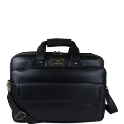 Fashion twist Men Leather Laptop Bag-picture-4