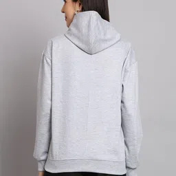 SZN Women Printed Hooded Sweatshirt image 3