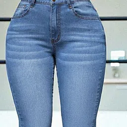 Glossia Women Bootilicious Flared High-Rise Light Fade Stretchable Jeans image 2