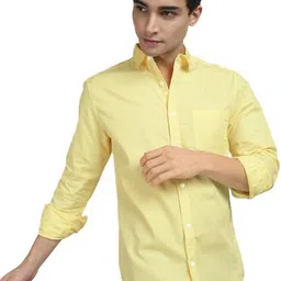 CB-COLEBROOK Spread Collar Cotton Casual Regular Fit Shirt-picture-39