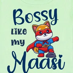 Arvesa Bossy Like My Maasi Printed Bodusuit image 3