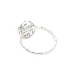 OOMPH Silver-Plated AD-Studded Finger Ring image 3
