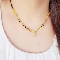 soni designs Soni Stylish butterfly Design mangalsutra image 2