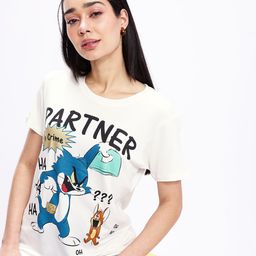 Kook N Keech Tom & Jerry Printed T-shirt-picture-37