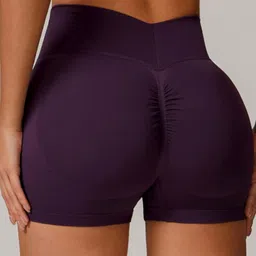 LULU & SKY Ruched High-Waist Sports Tights image 2