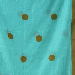 DESH BIDESH Polka Dot Printed Saree image 5