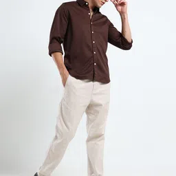 MOHICANS Textured Spread Collar Shirt-picture-27
