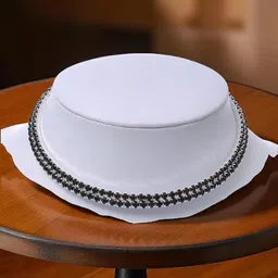 PUCHKOO Alloy Silver-Plated Jewellery Set image 2