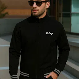 FTX Men Typography Colourblocked Windcheater Sporty Jacket image 4