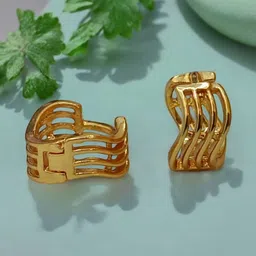 SHREE KRISHNA SHOPPING Gold-Plated Brass Earrings-picture-42