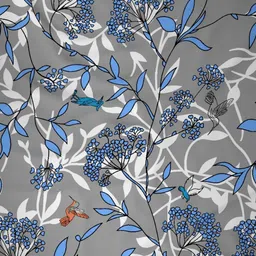 Raymond Home Insignia Grey Printed Microfiber Queen Bedsheet Set 2.50 m x 2.25 m image 2