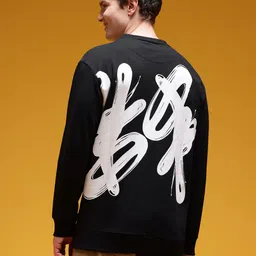 HERE&NOW Abstract Printed Sweatshirt image 3