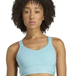 ADIDAS Women Full Coverage Lightly Padded Workout Bra JV9771-MINTON-image-20