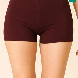 HIRRUX Women Pack of 2 Cotton Canvas Slim Fit Boy Shorts-picture-18