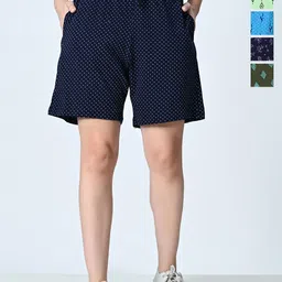 BAESD Women Printed High-Rise Shorts-picture-40