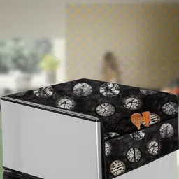 The Furnishing Tree Black Plastic Refrigerator Cover-picture-40