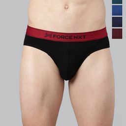 Force NXT Pack Of 5 Assorted Anti-Microbial Pure Cotton Briefs MNFL-35-R3-ASST-PO5-picture-23