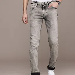 Nautica Men Slim Fit Heavy Fade Stretchable Jeans image 1