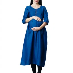 CEE-18 Cotton Maternity A-Line Kurta-picture-25
