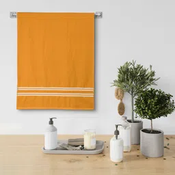 Urban Magic Yellow Solid 380 GSM Bath Towel-image-99